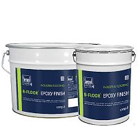B-Floor Epoxy Finish, 15 кг, Самогрунтующее двухкомпонентное эпоксидное тонкослойное покрытие, Bergauf